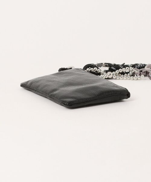 cache cache（カシュ カシュ）の「カシュカシュ cachecache / ミニポーチ付じゃらじゃらチャーム（ポーチ・レディース・シルバー/ゴールド/ブラック・FREE）」の17枚目の写真