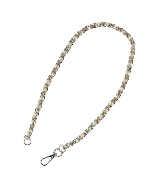 cache cache（カシュ カシュ）の「カシュカシュ cachecache / ミニポーチ付じゃらじゃらチャーム（ポーチ・レディース・シルバー/ゴールド/ブラック・FREE）」の15枚目の写真