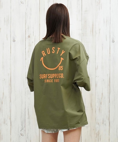 RUSTY レディース フィッシング シャツ（KHA）Lサイズ 000000044027-12-s.jpg
