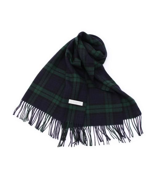 BEAUTY&YOUTH UNITED ARROWS(ビューティーアンドユースユナイテッドアローズ)の「BY チェックストール◆(ストール/ショール・レディース・ホワイト/グレー/ダークグリーン/ブラック/ライトグレー・フリー)」の12枚目の写真