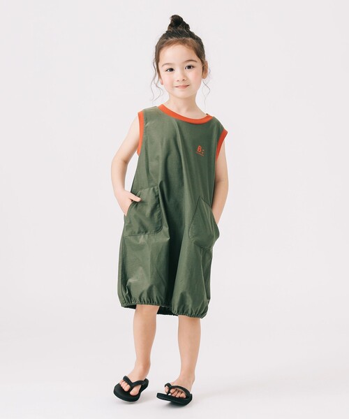 B:MING by BEAMS（ビーミングバイビームス）の「水陸両用 ワンピース 2025SS（100～140cm）（ワンピース・キッズ・カーキ/オリーブ・110/120/100/130/140）」の15枚目の写真