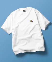 HUF（ハフ）の「TOTAL ECLIPSE WASHED EMB TEE / HUF ハフ 刺繍ロゴ Tシャツ（Tシャツ/カットソー）」