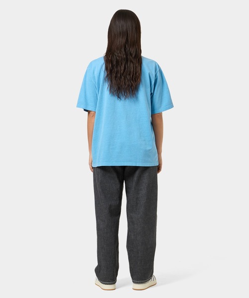 HUF(ハフ)の「TOTAL ECLIPSE WASHED EMB TEE / HUF ハフ 刺繍ロゴ Tシャツ(Tシャツ/カットソー・メンズ・ブラック/ホワイト/ライトブルー・LARGE/MEDIUM/SMALL/XX-LARGE/X-LARGE)」の18枚目の写真
