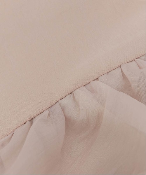 RANDA(ランダ)の「ドロストスリーブカットトップス(Tシャツ/カットソー・レディース・ブラック/ピンク/ホワイト・FREE)」の17枚目の写真