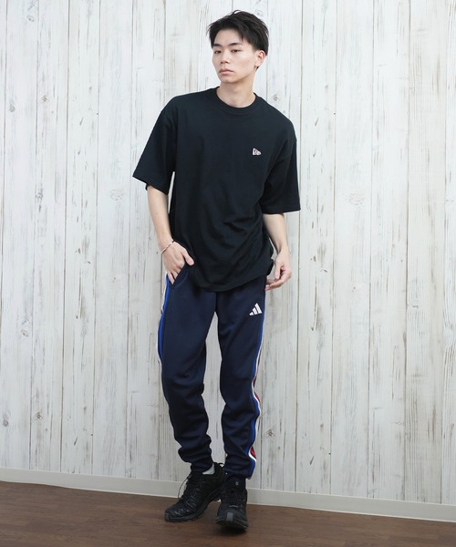 NEW ERA（ニューエラ）の「【ムラサキスポーツ限定】NEW ERA/ニューエラ 半袖Tシャツ バックプリント 速乾 14670947/14670948/14670949（Tシャツ/カットソー・メンズ・ブラック/ホワイト/ブラック×グリーン・M/L/XL/XXL）」の15枚目の写真