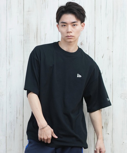 NEW ERA（ニューエラ）の「【ムラサキスポーツ限定】NEW ERA/ニューエラ 半袖Tシャツ バックプリント 速乾 14670947/14670948/14670949（Tシャツ/カットソー・メンズ・ブラック/ホワイト/ブラック×グリーン・M/L/XL/XXL）」の11枚目の写真