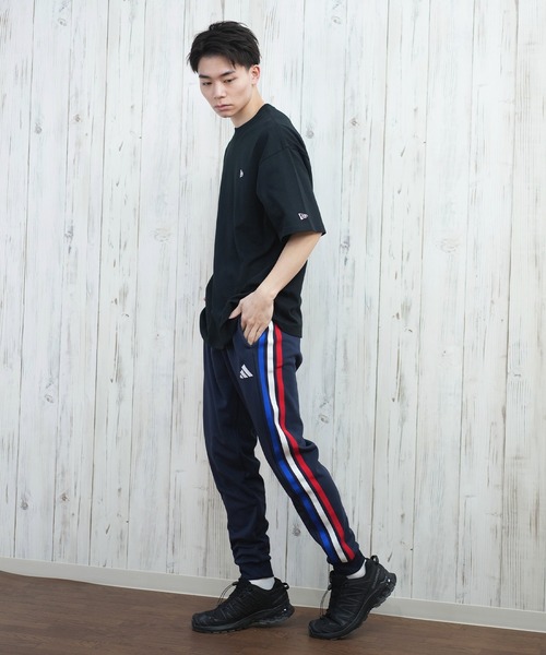 NEW ERA（ニューエラ）の「【ムラサキスポーツ限定】NEW ERA/ニューエラ 半袖Tシャツ バックプリント 速乾 14670947/14670948/14670949（Tシャツ/カットソー・メンズ・ブラック/ホワイト/ブラック×グリーン・M/L/XL/XXL）」の16枚目の写真