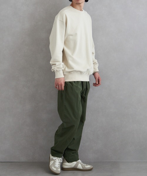 MAGASIN DE MODE Brew(マガジンデモードブリュー)の「【MAGASIN DE MODE Brew】ピグメントスウェットシャツ(スウェット・メンズ・ブラック/ネイビー/ナチュラル・XL/M/L)」の10枚目の写真
