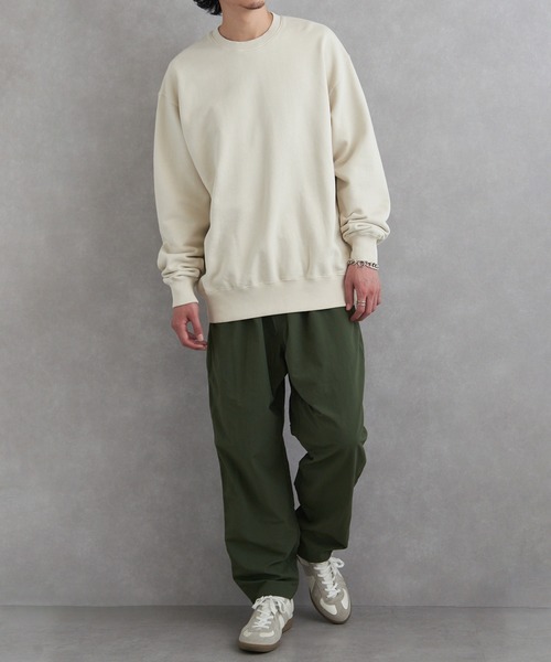 MAGASIN DE MODE Brew(マガジンデモードブリュー)の「【MAGASIN DE MODE Brew】ピグメントスウェットシャツ(スウェット・メンズ・ブラック/ネイビー/ナチュラル・XL/M/L)」の11枚目の写真