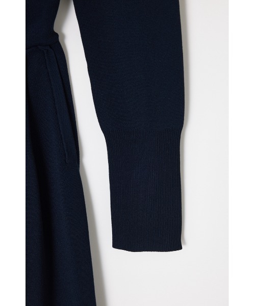 THROW by SLY（スローバイスライ）の「THROW KNIT JUMPSUITS ニット ジャンプスーツ（つなぎ/オールインワン・レディース・ネイビー/ブラック・FREE）」の6枚目の写真