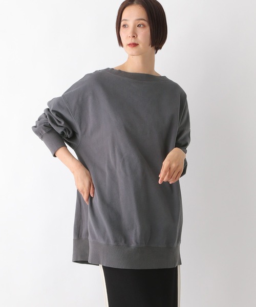 LEPSIM（レプシィム）の「2WAYオフショルプルオーバー　320066（Tシャツ/カットソー・レディース・チャコールグレー/オフホワイト/ピンク・FREE）」の10枚目の写真