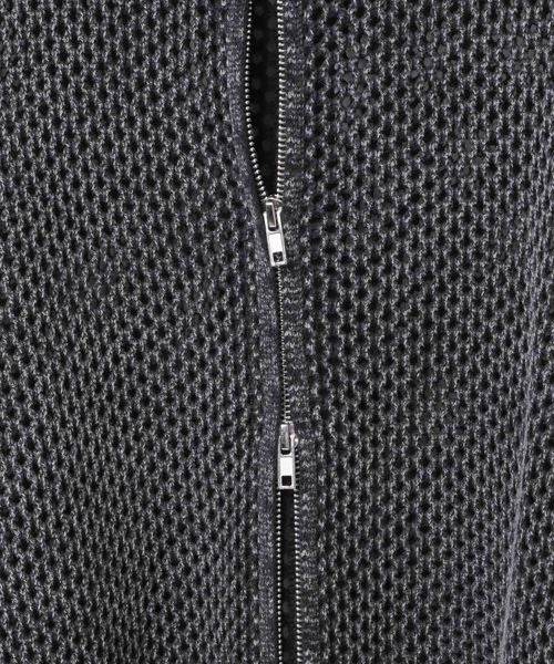 PBLIM（ページボーイリム）の「《UNISEX》ピグメントメッシュニット（ニット/セーター・レディース・ブラック/ブラウン/ブルー・MEDIUM/SMALL）」の21枚目の写真