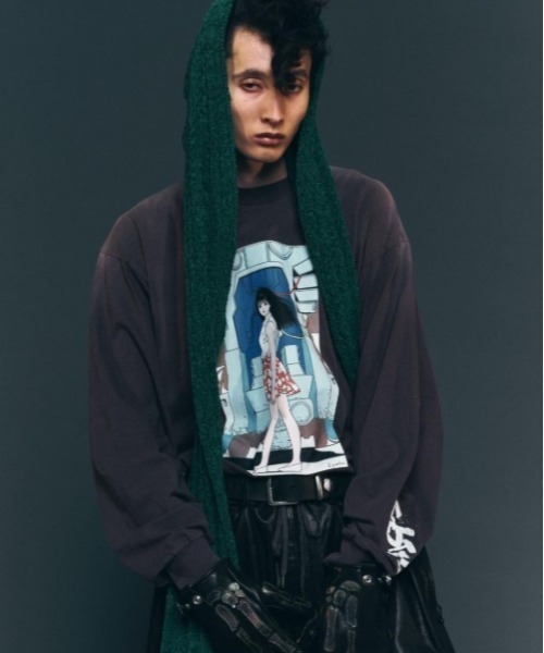 seveskig/NNostalgic Girl RZ01 L/SL Tee Ver,Hisashi Eguchi（T