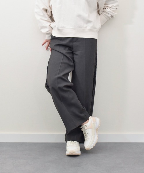 PARADIS COULEUR】エラスティックシューレーススニーカー(355004