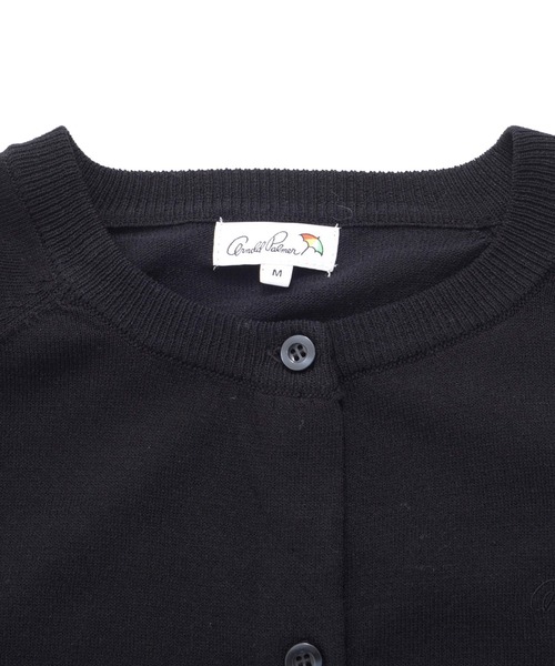 Arnold Palmer（アーノルドパーマー）の「リネンタッチ エアリ― ニット カーディガン（カーディガン/ボレロ・レディース・アイボリー/ブラック/ピンク・S/M/L）」の17枚目の写真