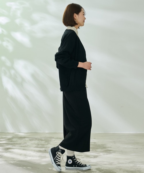 Arnold Palmer（アーノルドパーマー）の「リネンタッチ エアリ― ニット カーディガン（カーディガン/ボレロ・レディース・アイボリー/ブラック/ピンク・S/M/L）」の9枚目の写真