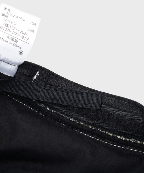 OPAQUE.CLIP（オペークドットクリップ）の「【抗菌防臭】ギマハット（ハット・レディース・ベージュ/ブラック/ライトベージュ・00）」の8枚目の写真