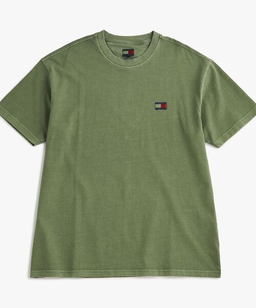 tommy jeans(トミー ジーンズ)の「リラックスラベルTシャツ(Tシャツ/カットソー・メンズ・グレー/レッド/グリーン/マルチ/ブルー・SMALL/MEDIUM/LARGE/X-LARGE)」の15枚目の写真