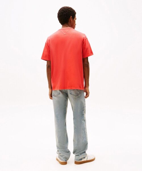 tommy jeans(トミー ジーンズ)の「リラックスラベルTシャツ(Tシャツ/カットソー・メンズ・グレー/レッド/グリーン/マルチ/ブルー・SMALL/MEDIUM/LARGE/X-LARGE)」の21枚目の写真