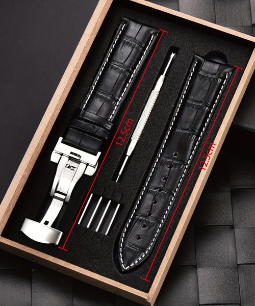 CALIFORNIA OUTFITTERS(カリフォルニア アウトフィッターズ)の「3A5 腕時計ベルト 交換セット(アナログ腕時計・メンズ・ブラウン/キャメル/ブラック・18/20/22/24)」の9枚目の写真