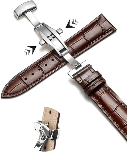 CALIFORNIA OUTFITTERS(カリフォルニア アウトフィッターズ)の「3A5 腕時計ベルト 交換セット(アナログ腕時計・メンズ・ブラウン/キャメル/ブラック・18/20/22/24)」の15枚目の写真