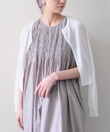 フロントホックニットカーディガン