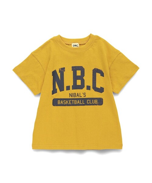 DRC branshes(ディーアールシーブランシェス)の「【DRC/綿100%】アソートグラフィック半袖Tシャツ(Tシャツ/カットソー・キッズ・アイボリー/ブルーグレー/マスタード/フューシャピンク/ベージュ/ダークグリーン/ブラック/チャコールグレー/オフホワイト/ネイビー/ライム/ブルー・150/160/90/100/110/120/130/140)」の20枚目の写真