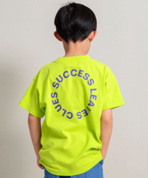 DRC branshes(ディーアールシーブランシェス)の「【DRC/綿100%】アソートグラフィック半袖Tシャツ(Tシャツ/カットソー・キッズ・アイボリー/ブルーグレー/マスタード/フューシャピンク/ベージュ/ダークグリーン/ブラック/チャコールグレー/オフホワイト/ネイビー/ライム/ブルー・150/160/90/100/110/120/130/140)」の8枚目の写真