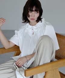 SOTT | Drawstring ribbon tops ドロストリボントップス(Tシャツ/カットソー)