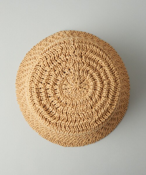 CITEN（シテン）の「＜CITEN＞アミコミバケットハット（ハット・レディース・ベージュ/ブラック・FREE）」の12枚目の写真