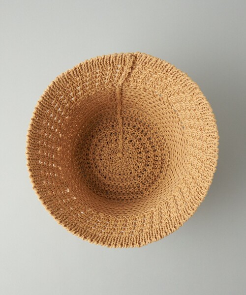 CITEN（シテン）の「＜CITEN＞アミコミバケットハット（ハット・レディース・ベージュ/ブラック・FREE）」の13枚目の写真