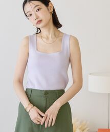 AMERICAN HOLIC | 総針スクエアタンクトップ(タンクトップ)