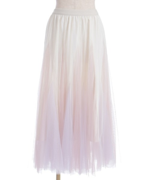 axes femme（アクシーズファム）の「グラデーションチュールスカート（スカート・レディース・キナリ/ミント/ブラック/ネイビー・FREE）」の21枚目の写真