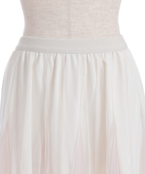 axes femme（アクシーズファム）の「グラデーションチュールスカート（スカート・レディース・キナリ/ミント/ブラック/ネイビー・FREE）」の14枚目の写真