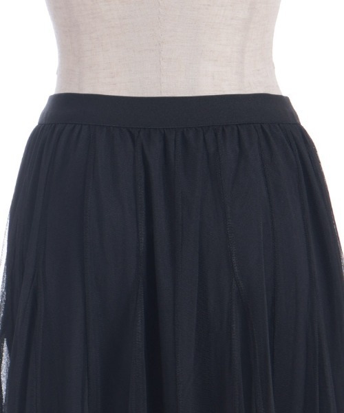 axes femme（アクシーズファム）の「グラデーションチュールスカート（スカート・レディース・キナリ/ミント/ブラック/ネイビー・FREE）」の5枚目の写真