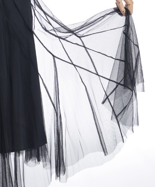 axes femme（アクシーズファム）の「グラデーションチュールスカート（スカート・レディース・キナリ/ミント/ブラック/ネイビー・FREE）」の6枚目の写真