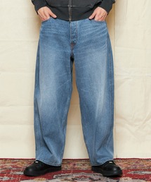 神シルエット◎ 90s RIVETED Lee Wide Denim Pants 神シルエット◎ 90s RIVETED Lee Wide Denim Pants