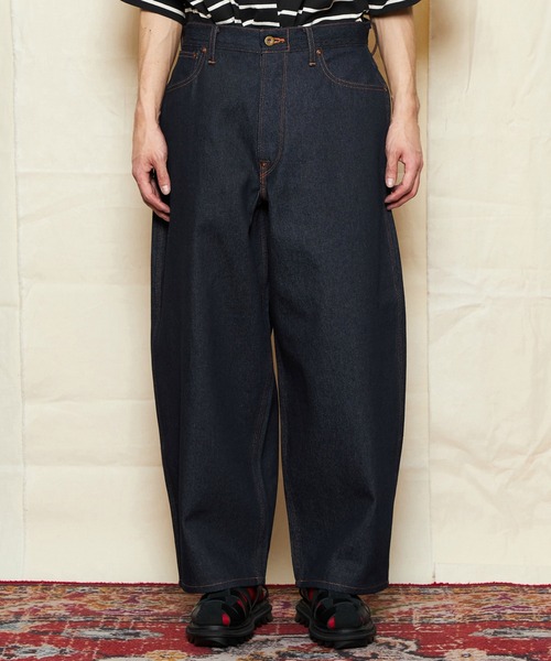 Lee(リー)の「Lee/リー SUPERSIZED ビッグシルエットカウボーイデニムパンツ セットアップ可/ワイドデニムパンツ/新作デニムパンツ/ビックシルエット(デニムパンツ・メンズ・ブルー系その他/ブラック系その他/ブルー・SMALL/MEDIUM/LARGE/X-LARGE)」の8枚目の写真