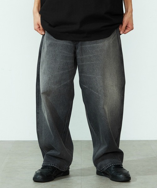 Lee/リー SUPERSIZED ビッグシルエットカウボーイデニムパンツ