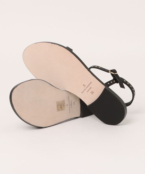 セール】FABIO RUSCONI / EMA stads flat sandals(スタッズ