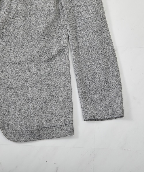 UNION STATION（ユニオンステーション）の「<UNION STATION by MEN'S BIGI>MIXハニカムカットジャケット（テーラードジャケット・メンズ・ネイビー/グレー/ダークネイビー・LL/S/M/L）」の12枚目の写真