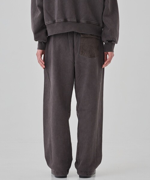 セール】ピグメントダイ バレルベイカースウェットパンツ（スウェット