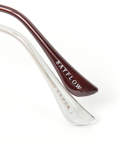 BAYFLOW（ベイフロー）の「[紫外線99%カット]ラウンドメタルサングラス（サングラス・レディース・ライトグリーン/ブラウン・FREE）」の9枚目の写真