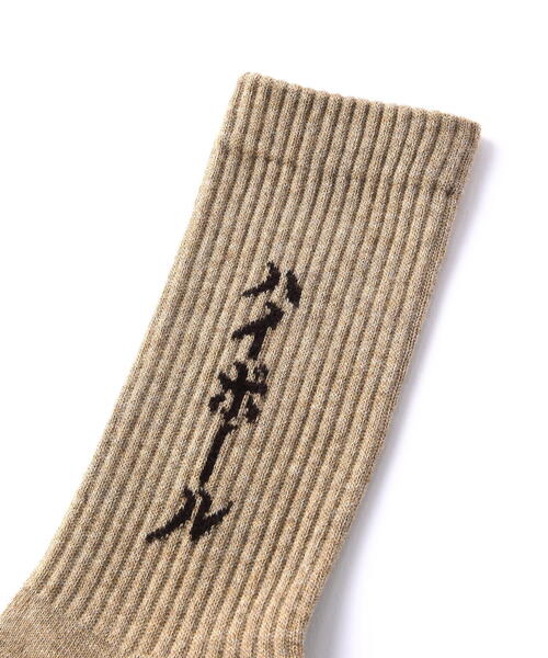 ROSTER SOX(ロスターソックス)の「ROSTER SOX/ロスターソックス HIGHBALL SOCKS メンズ レディース(ソックス/靴下・メンズ・ベージュ/ゴールド・2/1)」の1枚目の写真