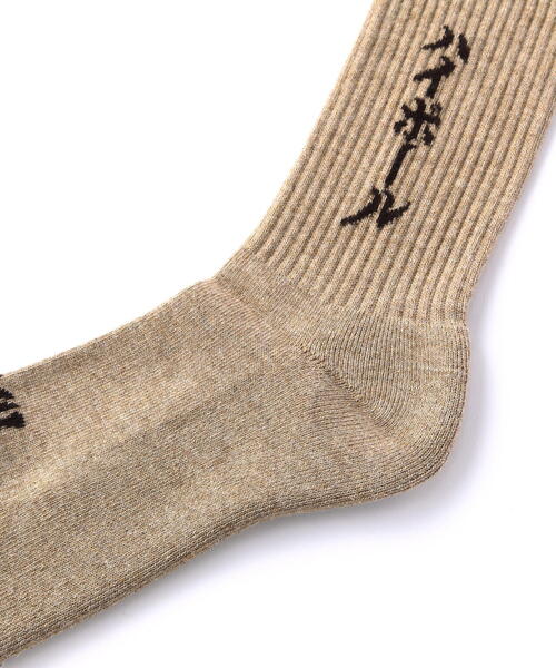 ROSTER SOX(ロスターソックス)の「ROSTER SOX/ロスターソックス HIGHBALL SOCKS メンズ レディース(ソックス/靴下・メンズ・ベージュ/ゴールド・2/1)」の4枚目の写真