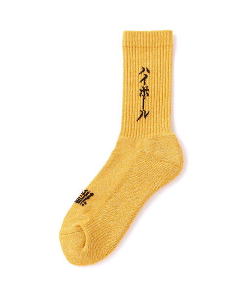 ROSTER SOX(ロスターソックス)の「ROSTER SOX/ロスターソックス HIGHBALL SOCKS メンズ レディース(ソックス/靴下・メンズ・ベージュ/ゴールド・2/1)」の8枚目の写真