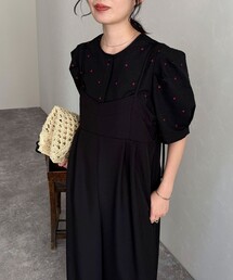 fredy emue | 【WEB限定カラーあり】コットンリップルハート刺繍ブラウス(シャツ/ブラウス)