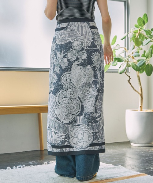 アソート ヴィンテージライク 大判マルチ スカーフ 90×90cm（バンダナ