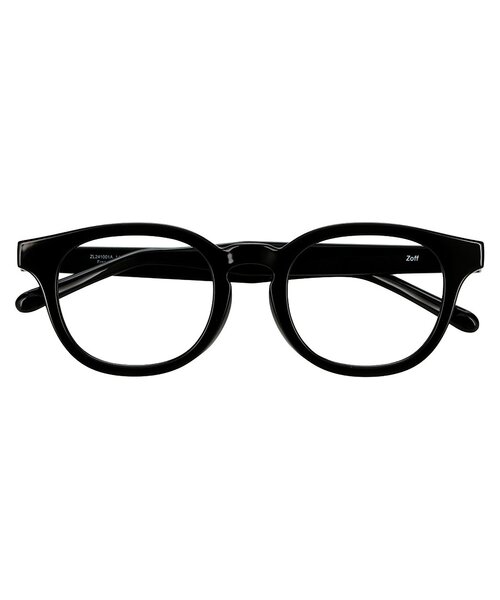 高知インター店】 Zoff 伊達メガネ メガネ 眼鏡 ウェリントン型
