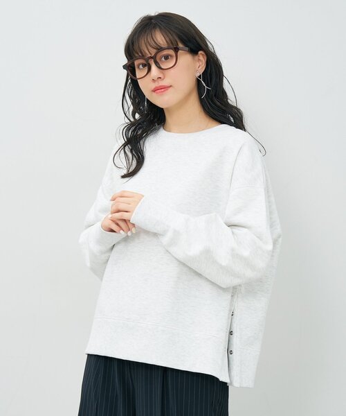 Zoff(ゾフ)の「ウェリントン型 メガネ|軽量|太縁|黒縁フレーム|伊達メガネ| レディース ユニセックス|読書|ビジネス|Zoff|CLASSIC (クラシック)(メガネ・レディース・ブラック/ブラウン系その他5/クリアブルー/ライトグリーン・FREE)」の19枚目の写真